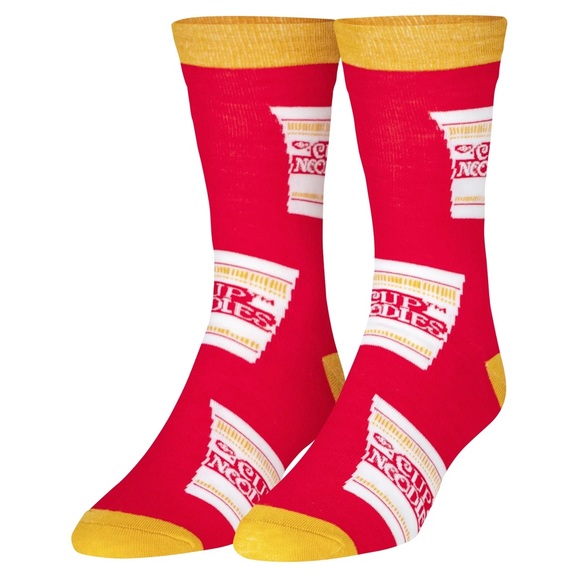 Men’s 3 Pack Snack & Junk Food Theme Crew Socks Set - Picture 5 of 9